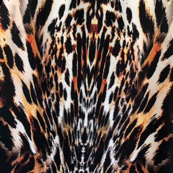 Johanne Beck Animal Print Dress - Picture 3 of 5